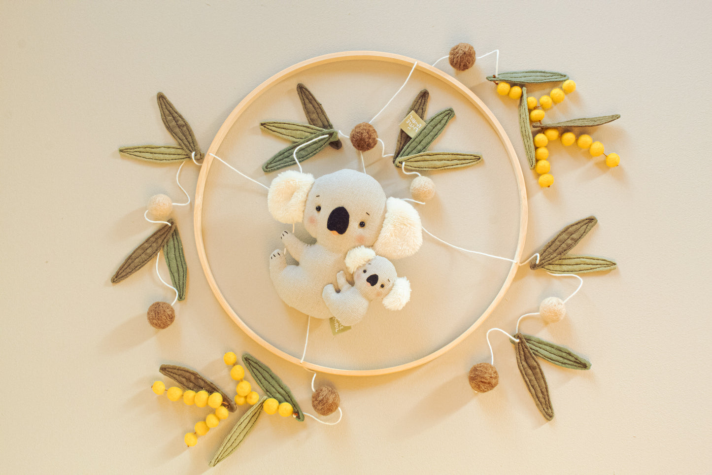 Baby Cot Mobile - Koala Wattle Dreams