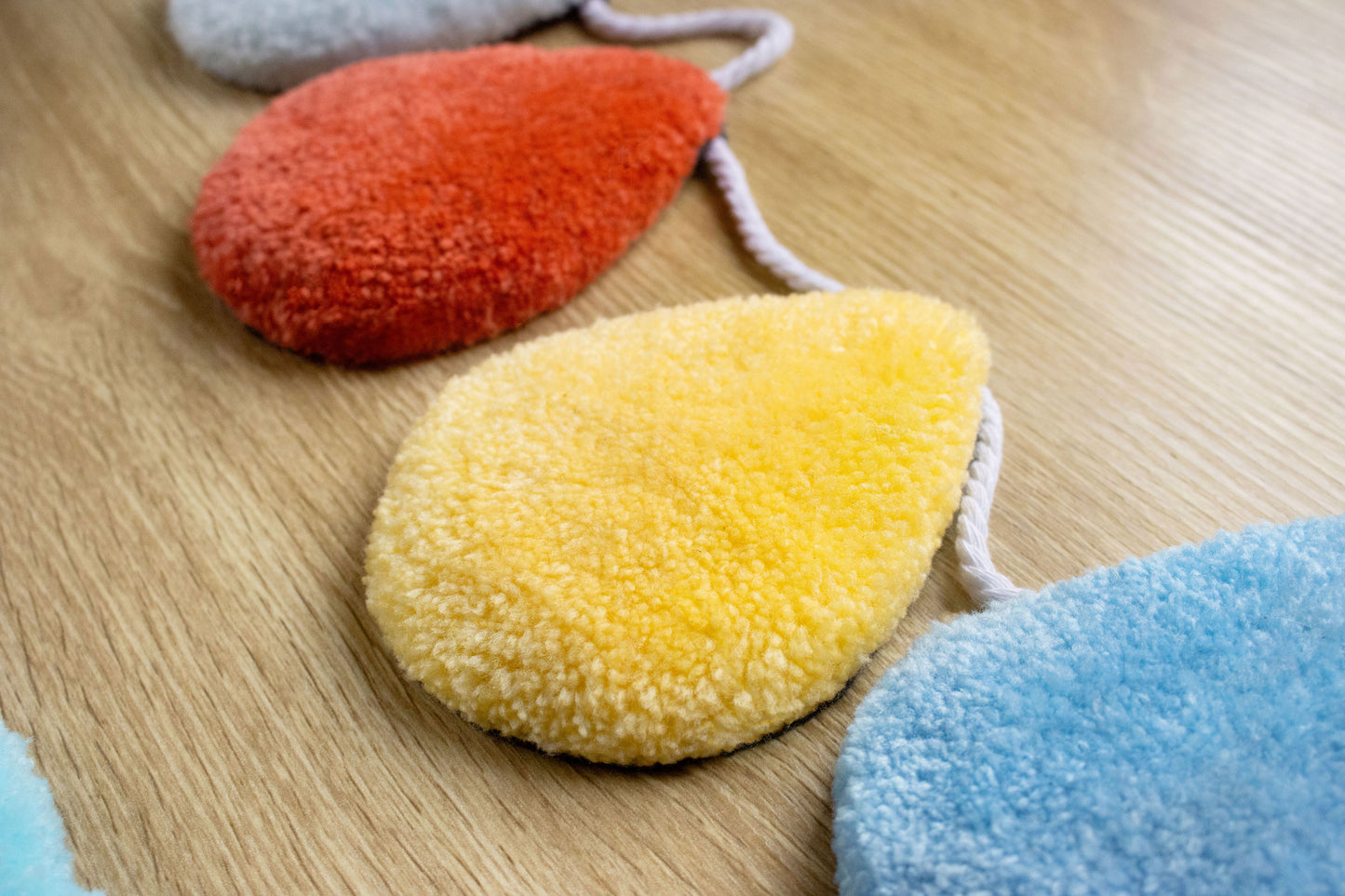Custom Raindrop Nursery Garland – Rainbow Showers