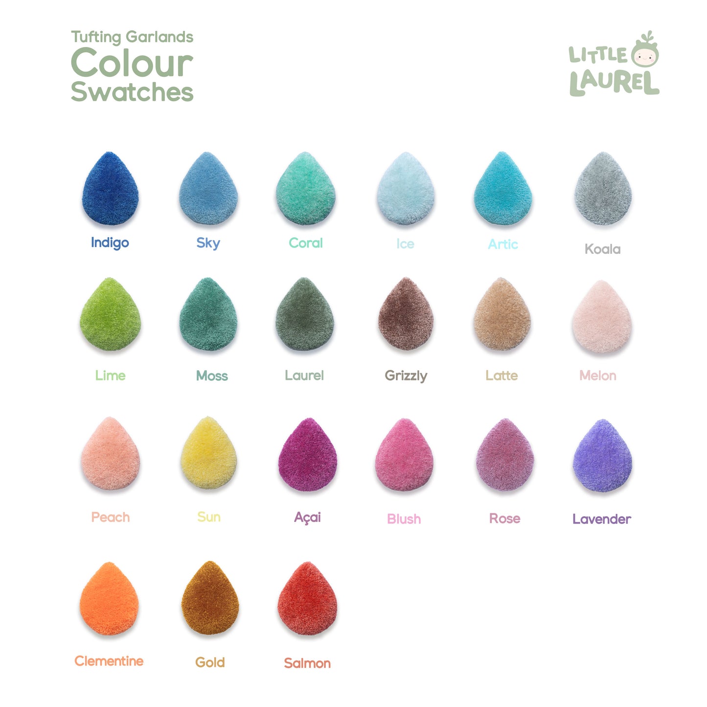 Custom Kids’ Name Nursery Garland – Tiny Tales