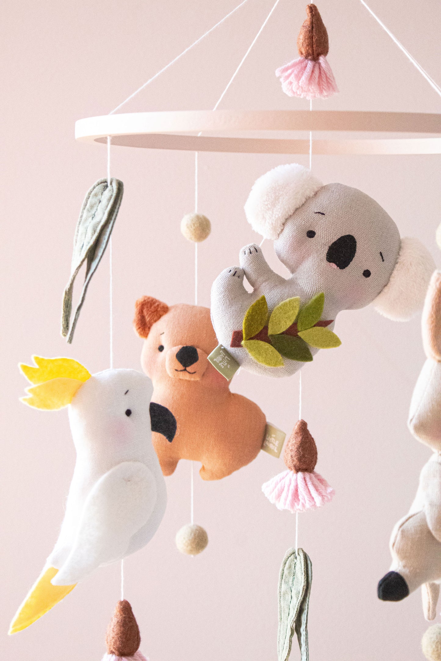 NEW Aussie Animals Baby Girl Mobile