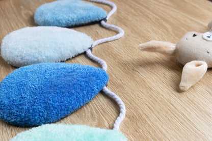 NEW Blue Raindrop Garlands
