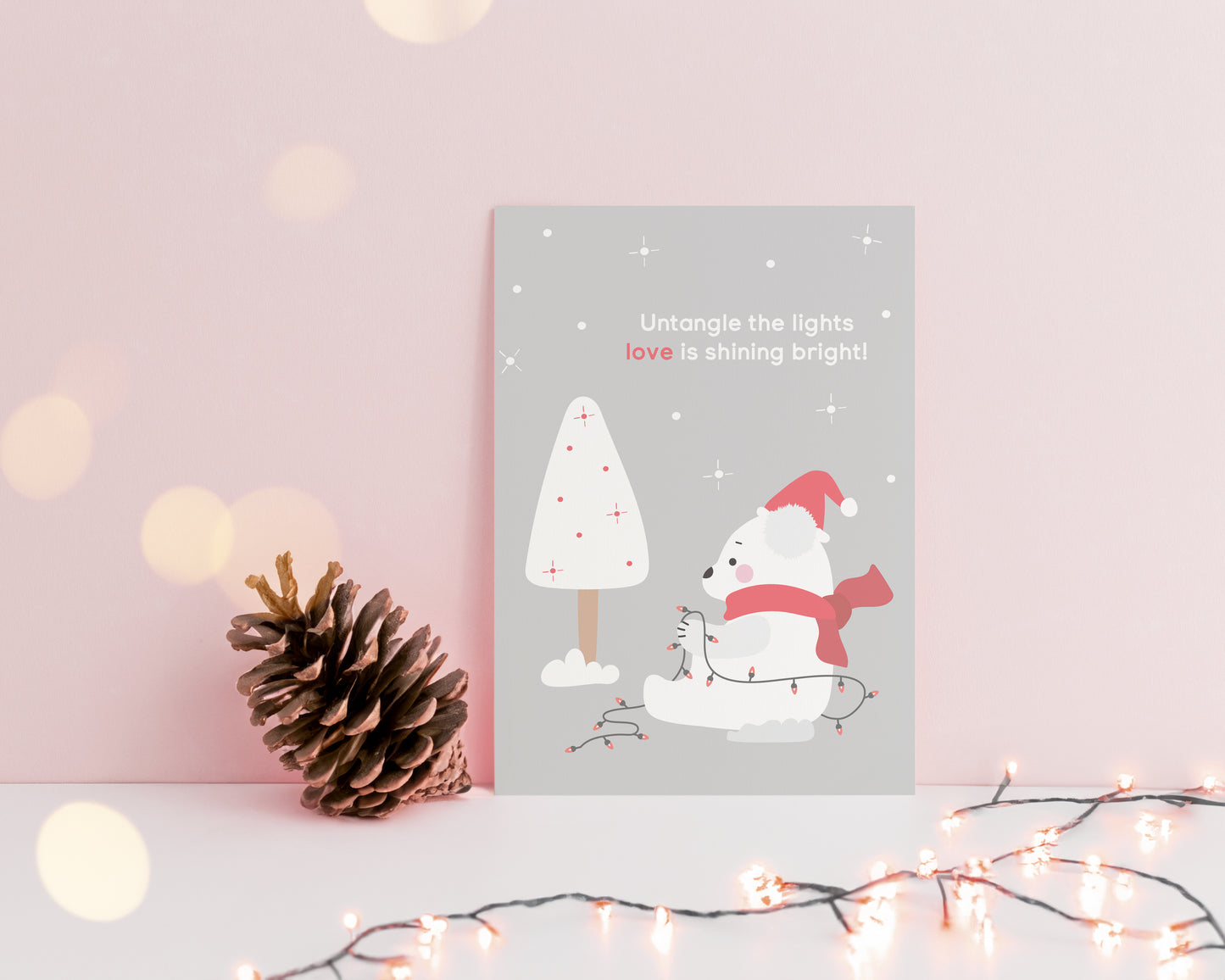 Set x 6 Christmas Greeting Cards