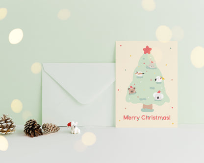 Set x 6 Christmas Greeting Cards