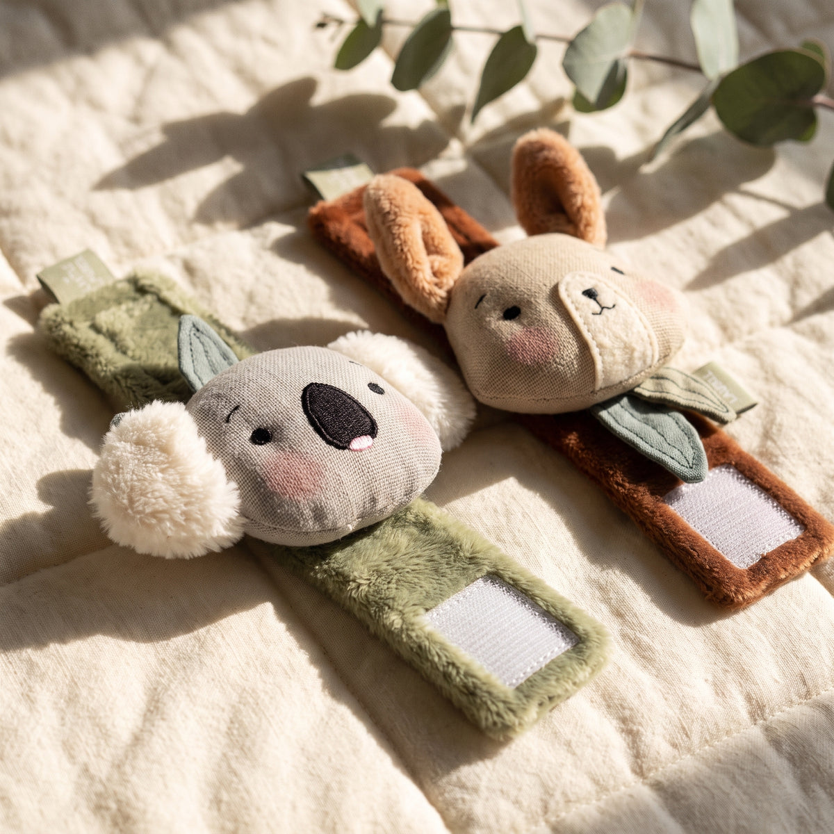 Baby Wrist Rattles Set – Cuddle Paws