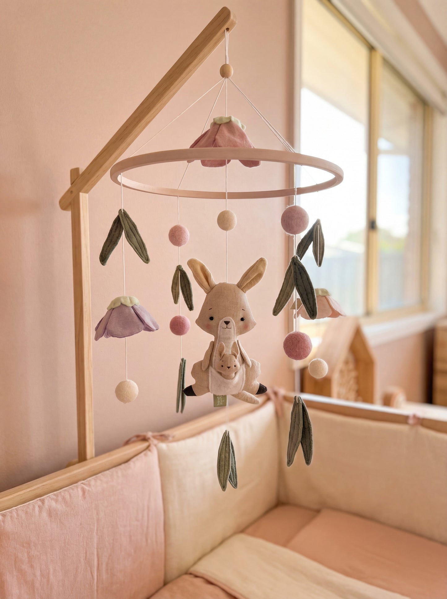 Móvil canguro para bebé