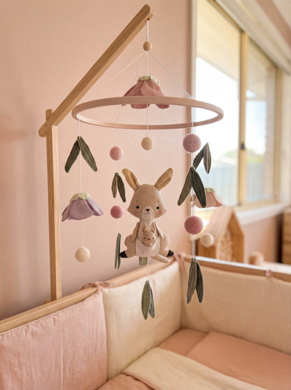 Móvil canguro para bebé