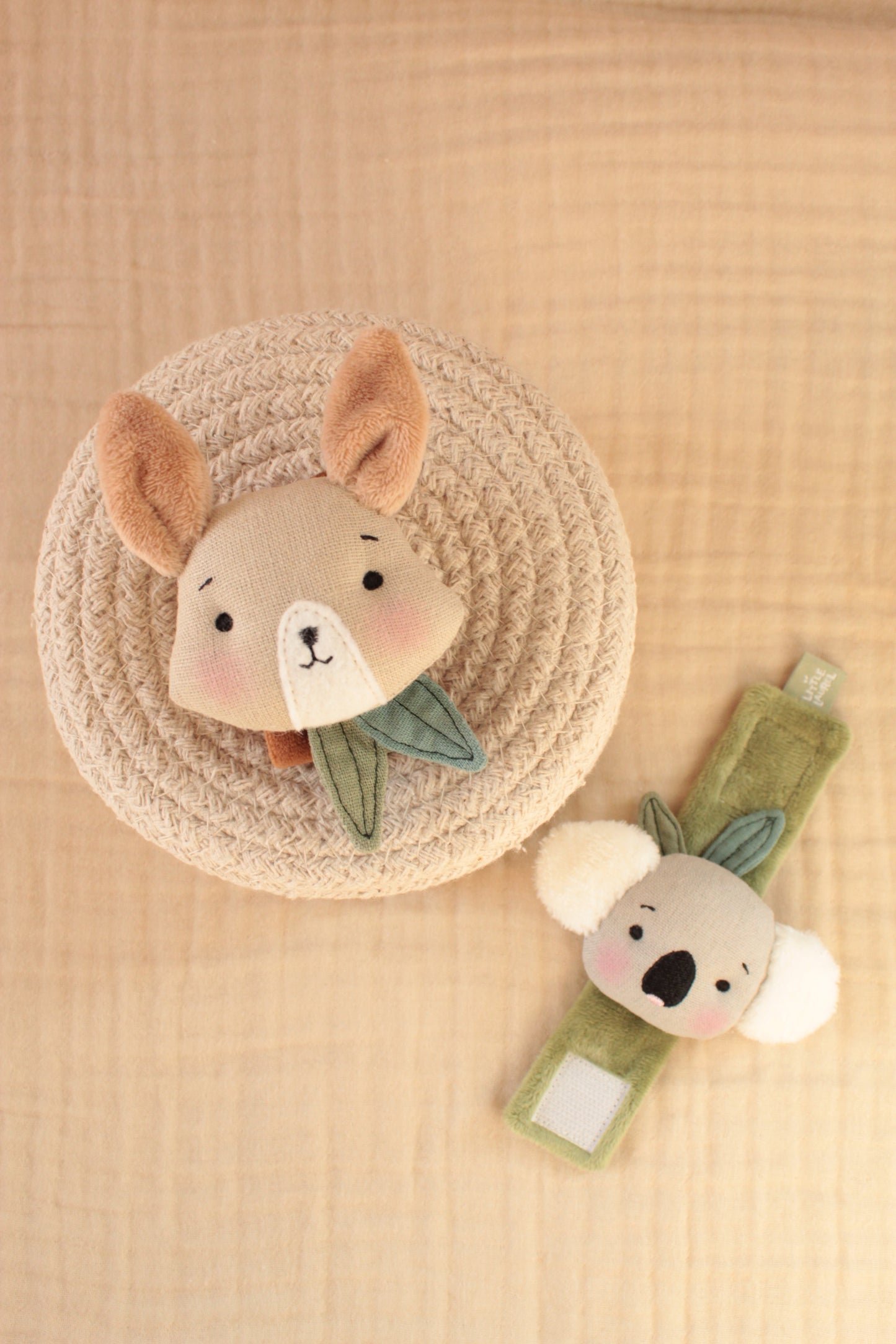 Baby Wrist Rattles Set – Cuddle Paws