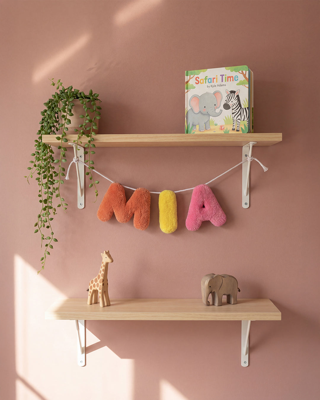 Custom Kids’ Name Nursery Garland – Tiny Tales (Goldie)