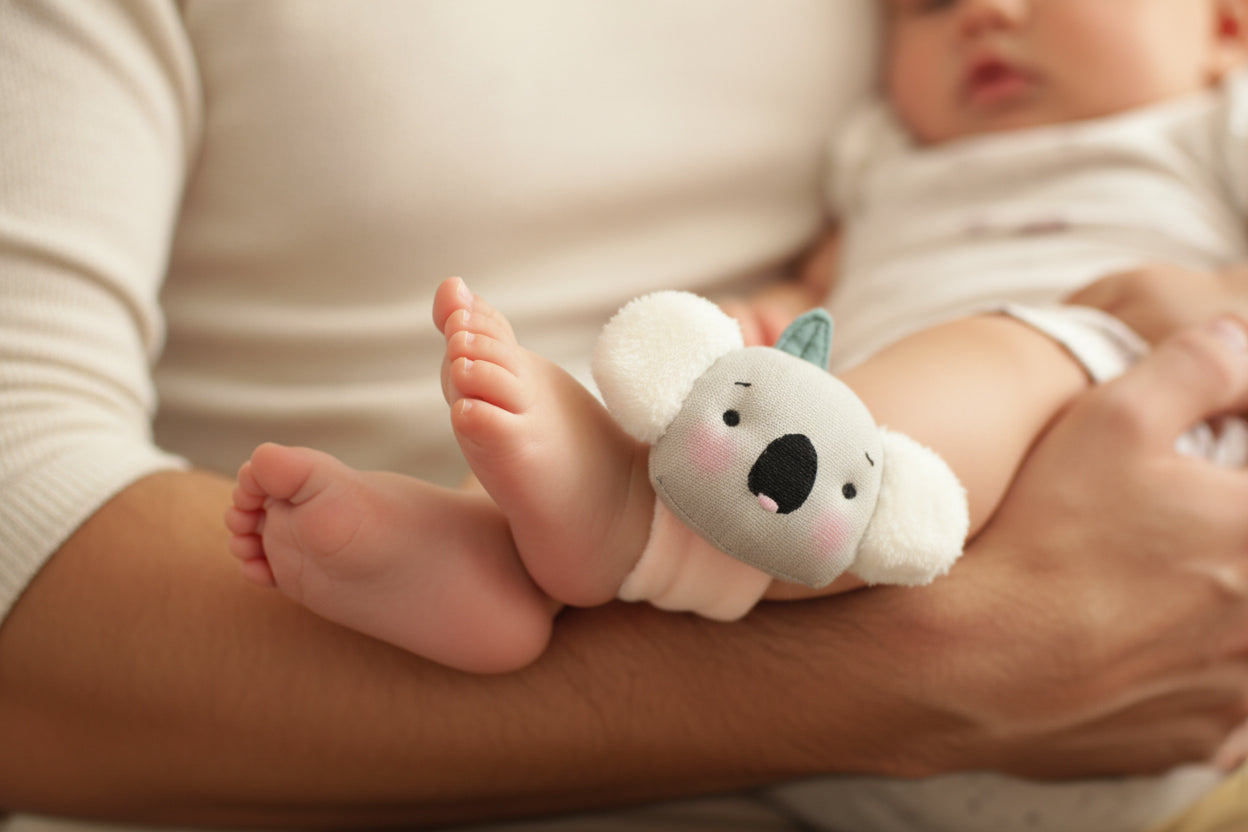 Baby Wrist Rattles Set – Snuggle Blooms