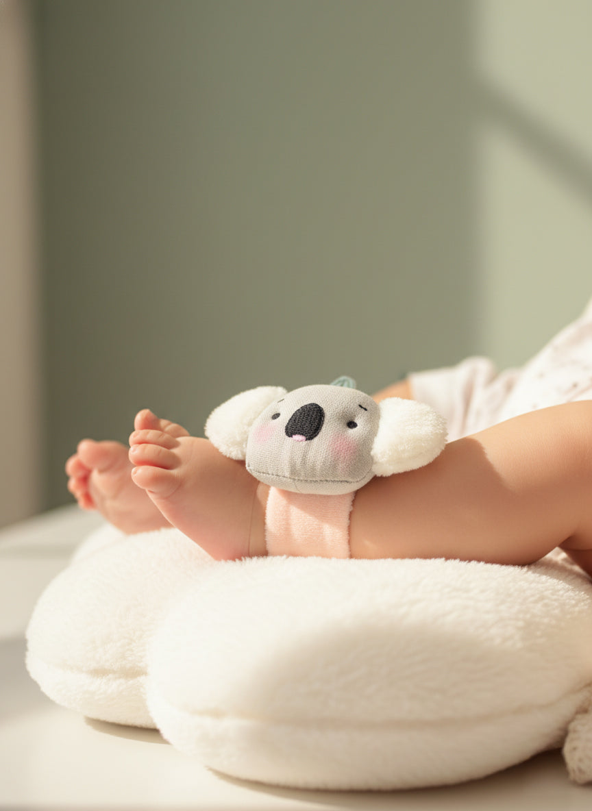 Baby Wrist Rattles Set – Snuggle Blooms