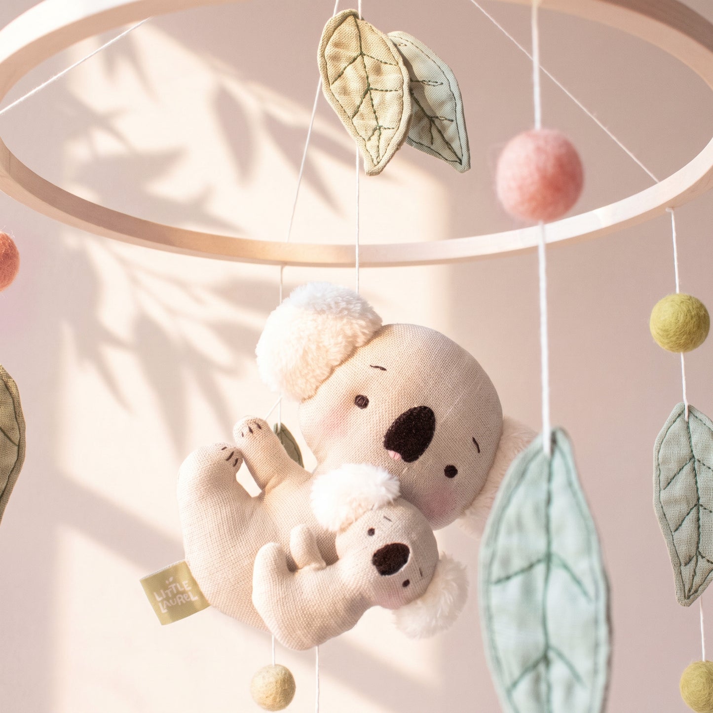 Baby Girl Cot Mobile – Bushland Blossoms