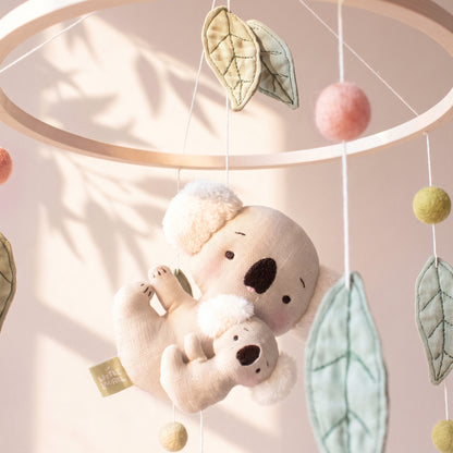 Baby Girl Cot Mobile – Bushland Blossoms