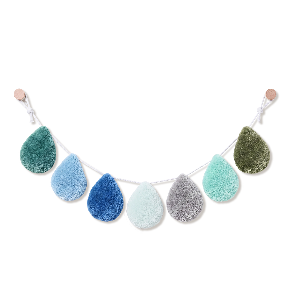 Boy’s Room Raindrop Garland – Little Thunder