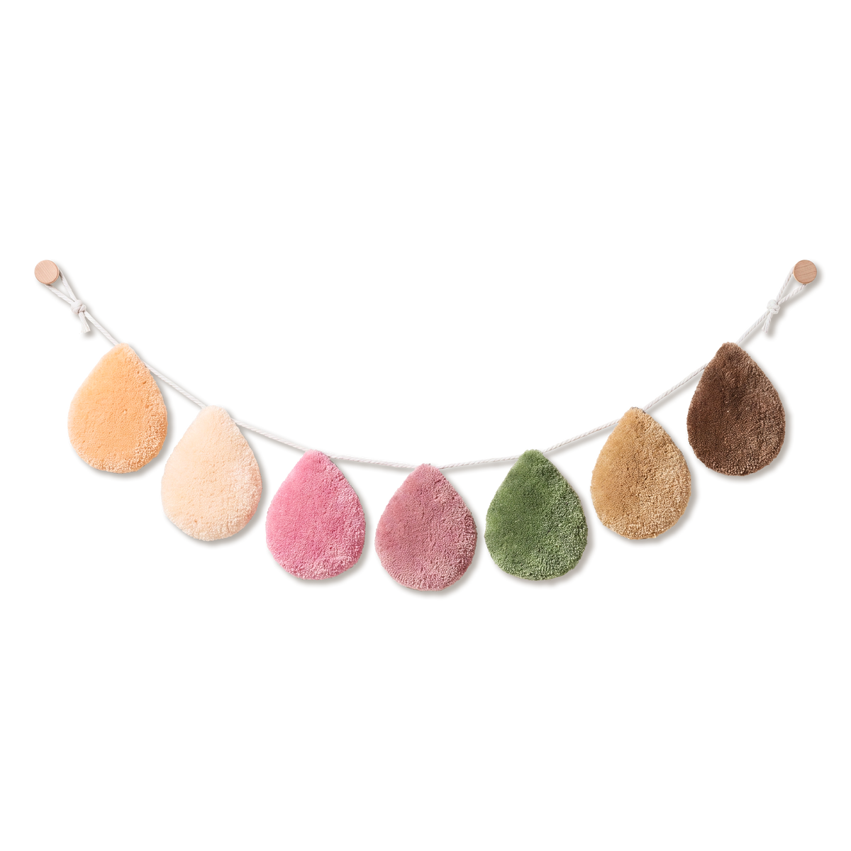 Girl’s Room Raindrop Garland – Pink Puddles