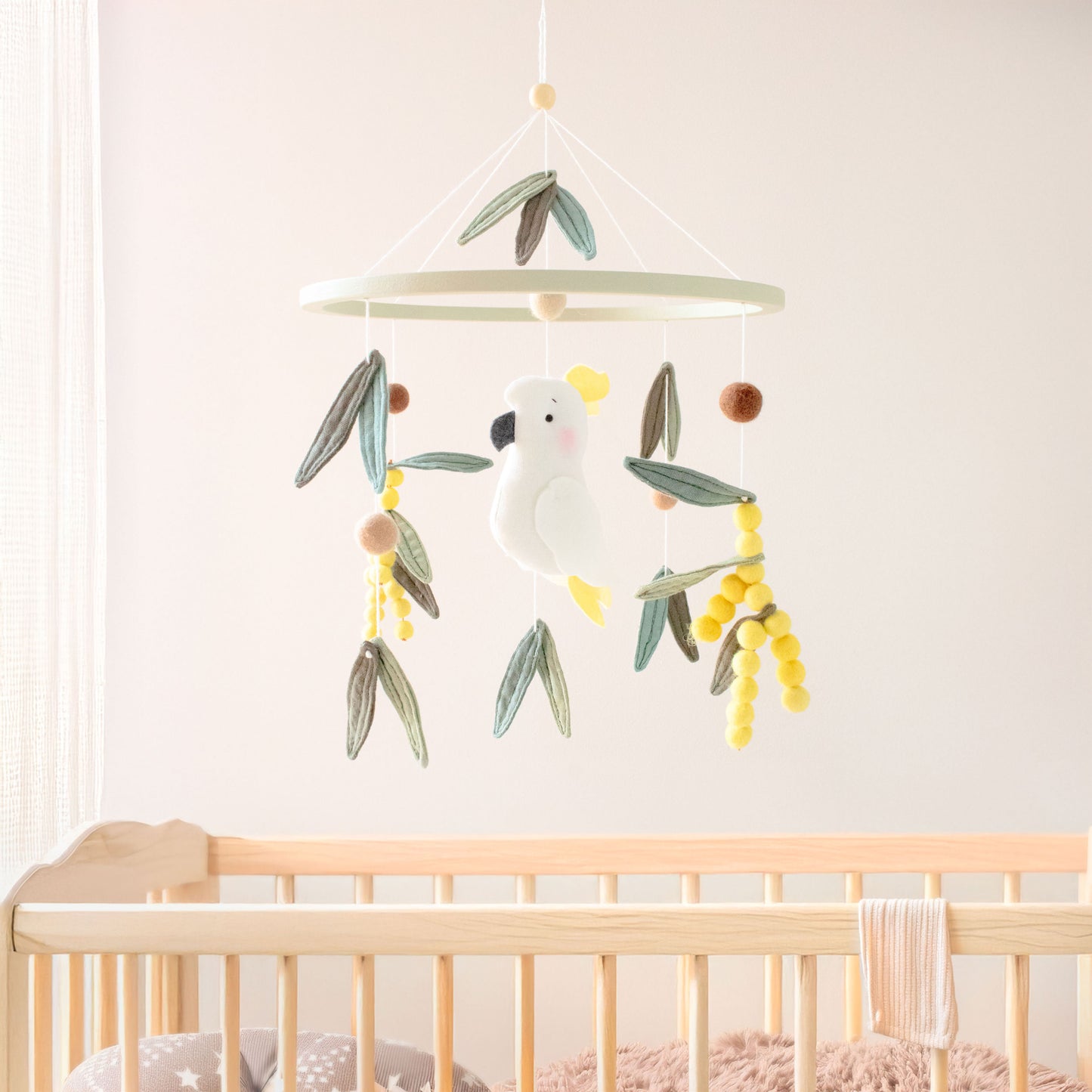 NEW Cockatoo Baby Mobile