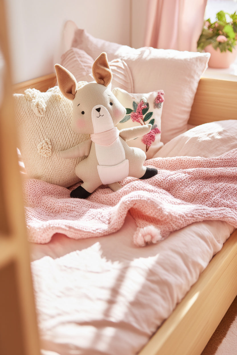 Baby Girl Plushie - Rori, Kangaroo