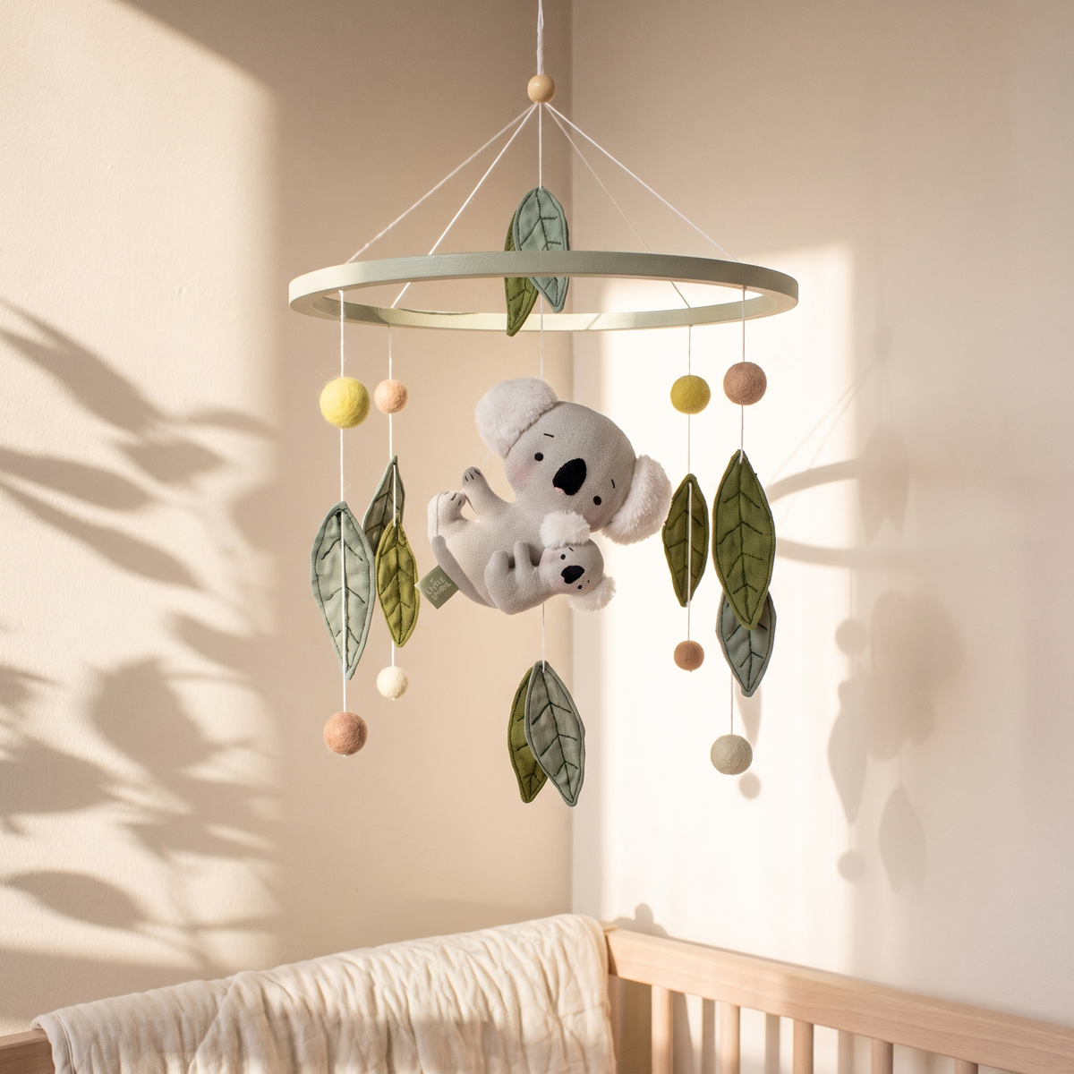 Baby Cot Mobile – Koala Gumleaf Dreams