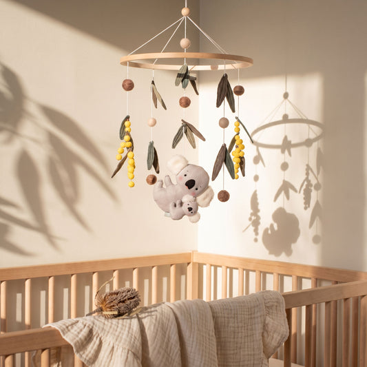Baby Cot Mobile – Koala Wattle Dreams