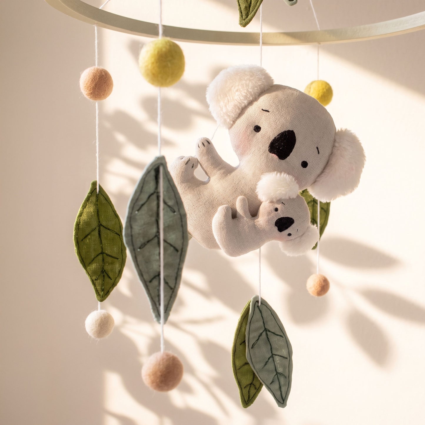 Baby Cot Mobile – Koala Gumleaf Dreams