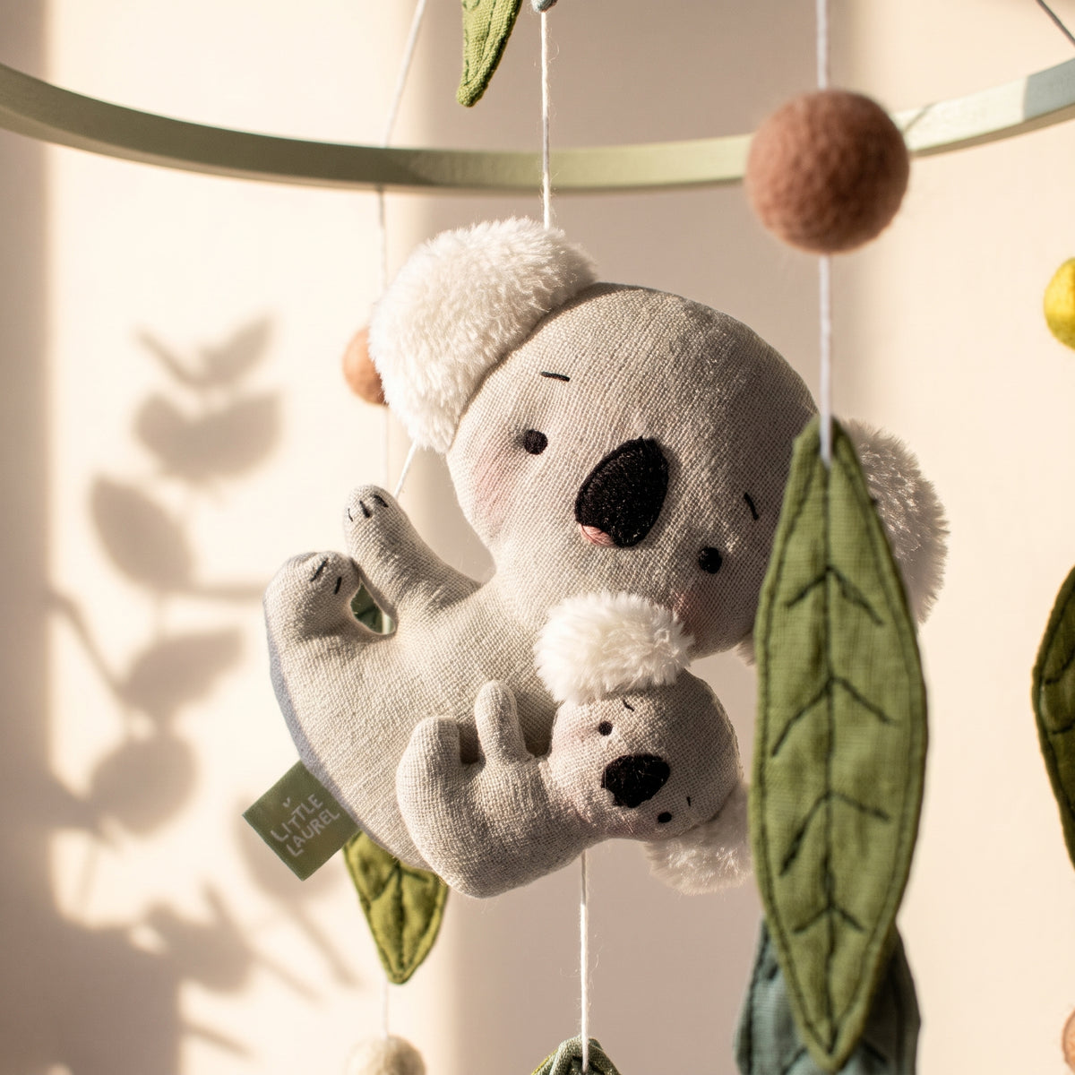 Baby Cot Mobile – Koala Gumleaf Dreams