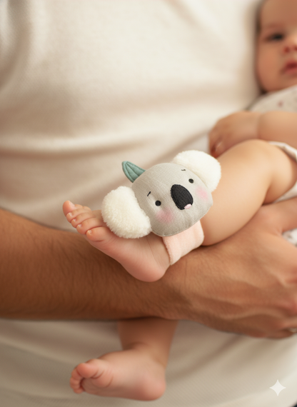 Baby Wrist Rattles Set – Snuggle Blooms