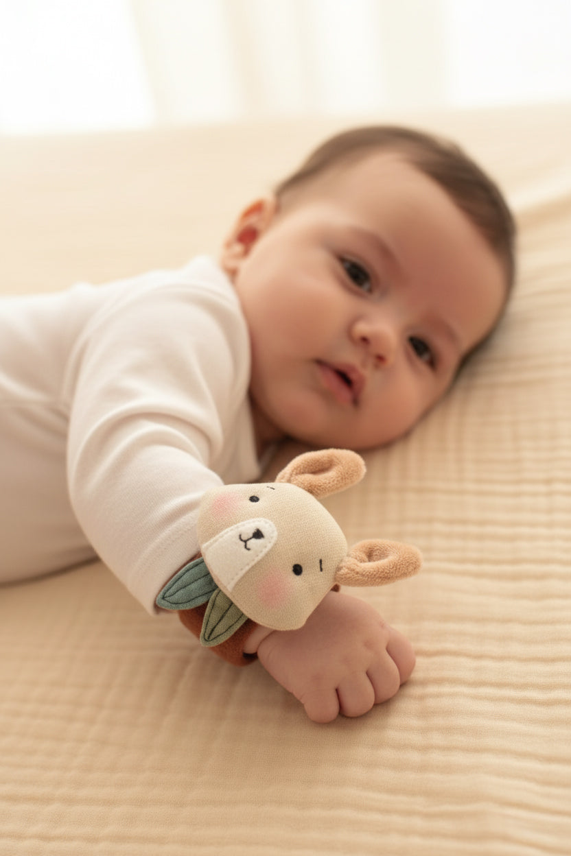 Baby Wrist Rattles Set – Cuddle Paws
