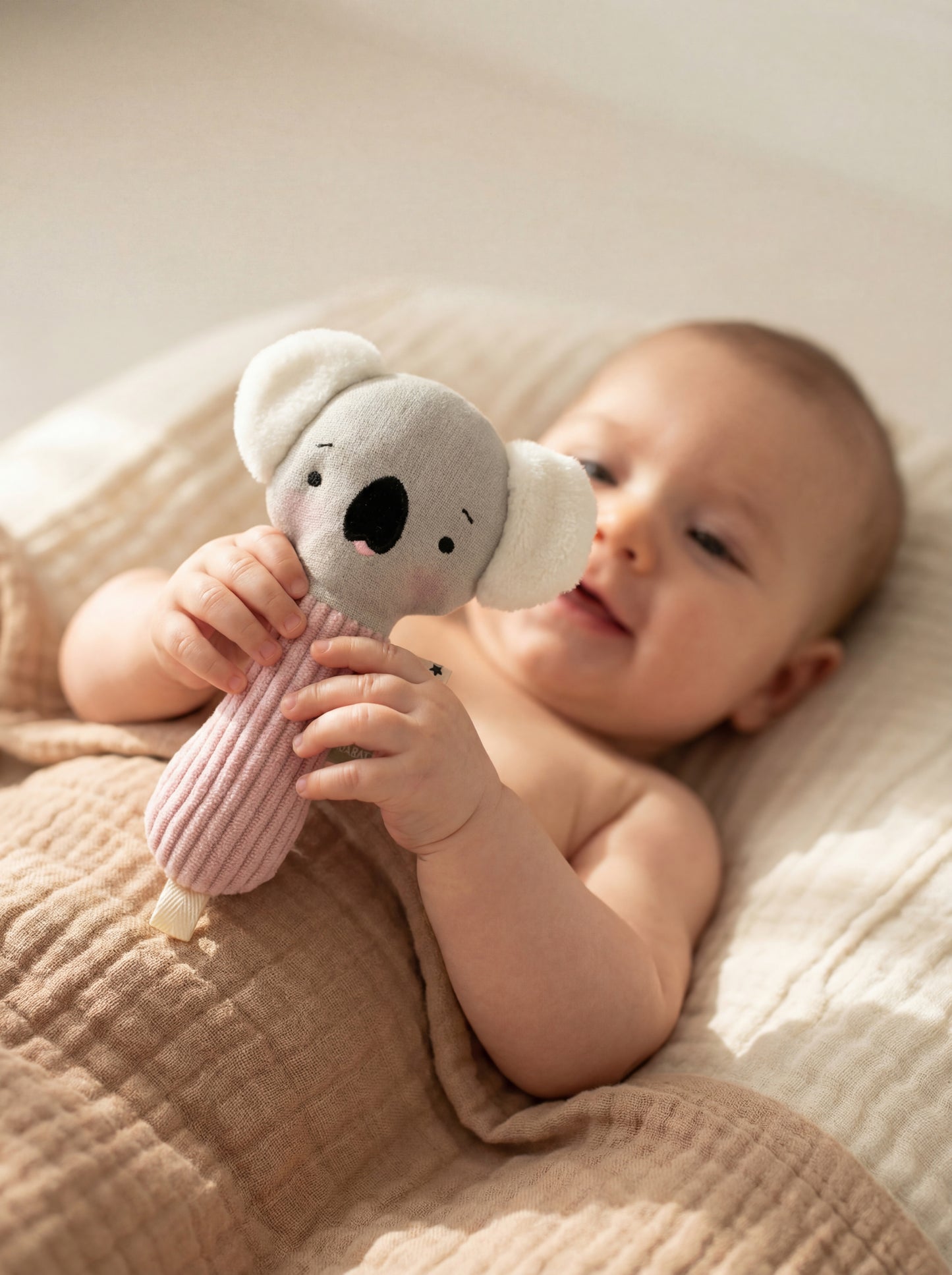 Baby Girl Maraca – Lila, Koala