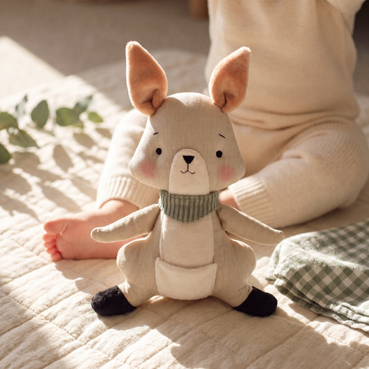 Baby Plushie – Banjo, Kangaroo