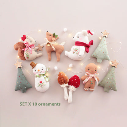 Christmas Ornaments Set