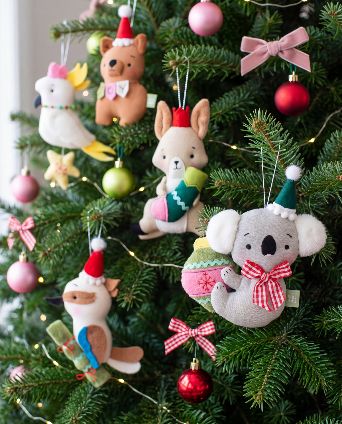 Australian Animals Christmas Ornaments