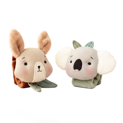 Baby Wrist Rattles Set – Cuddle Paws