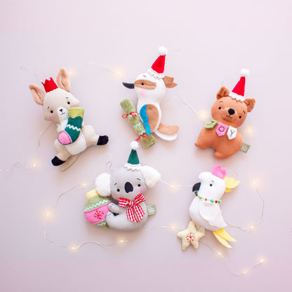 Australian Animals Christmas Ornaments