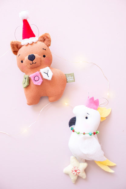 Australian Animals Christmas Ornaments
